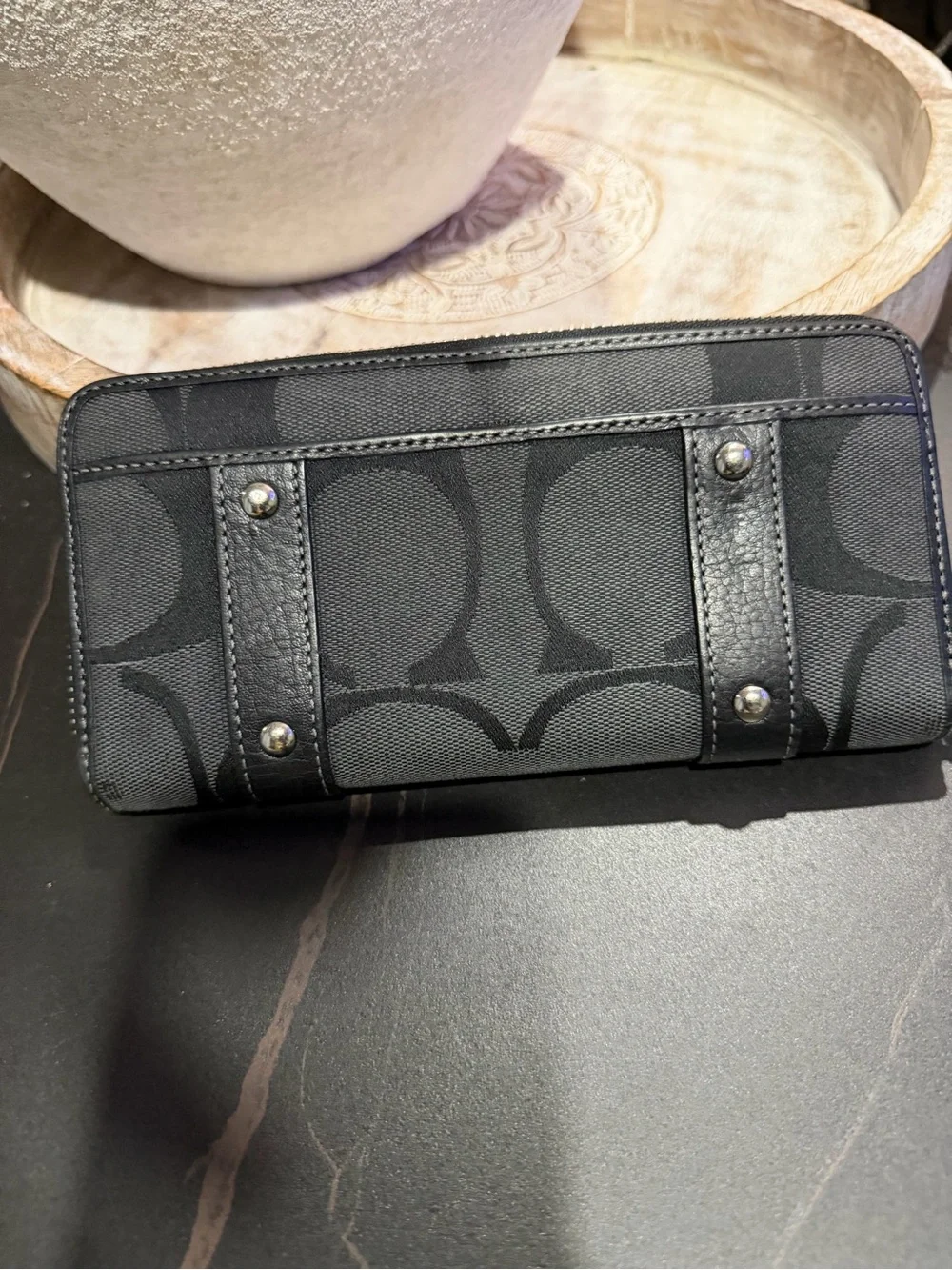Coach signature canvas